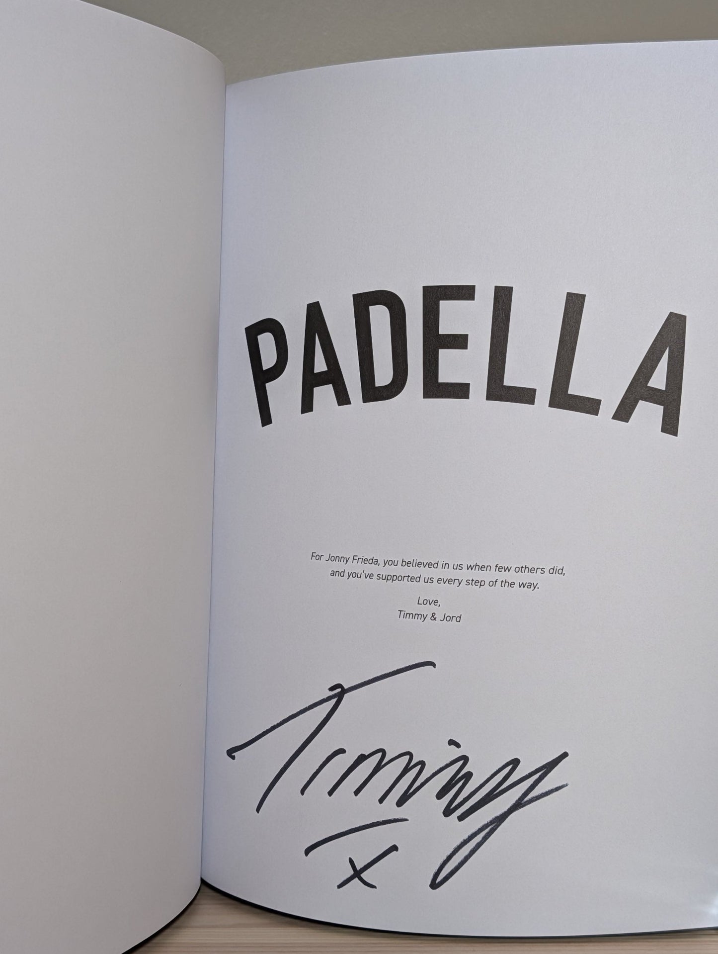 Padella: Iconic Pasta at Home by Tim Siadatan (Signed First Edition) - Fialta Books