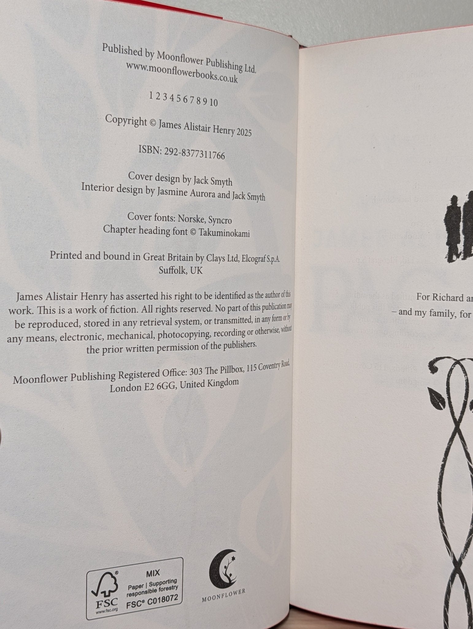Pagans by James Alistair Henry (Signed Dated First Edition with sprayed edges) - Fialta Books