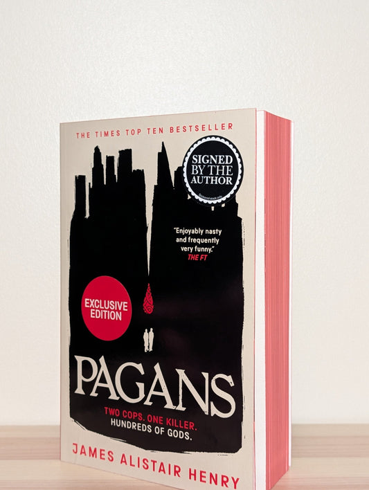 Pagans by James Alistair Henry (Signed Paperback Edition with sprayed edges) - Fialta Books