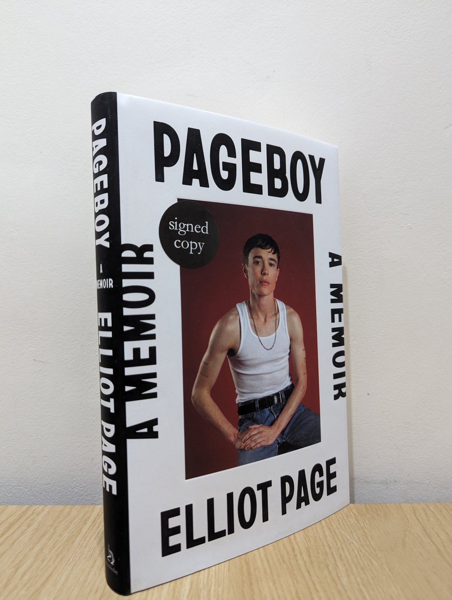 Pageboy: A Memoir by Elliot Page (Signed First Edition) - Fialta Books