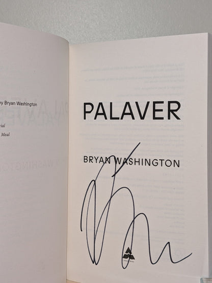 Palaver by Bryan Washington (Signed to Title Page) - Fialta Books