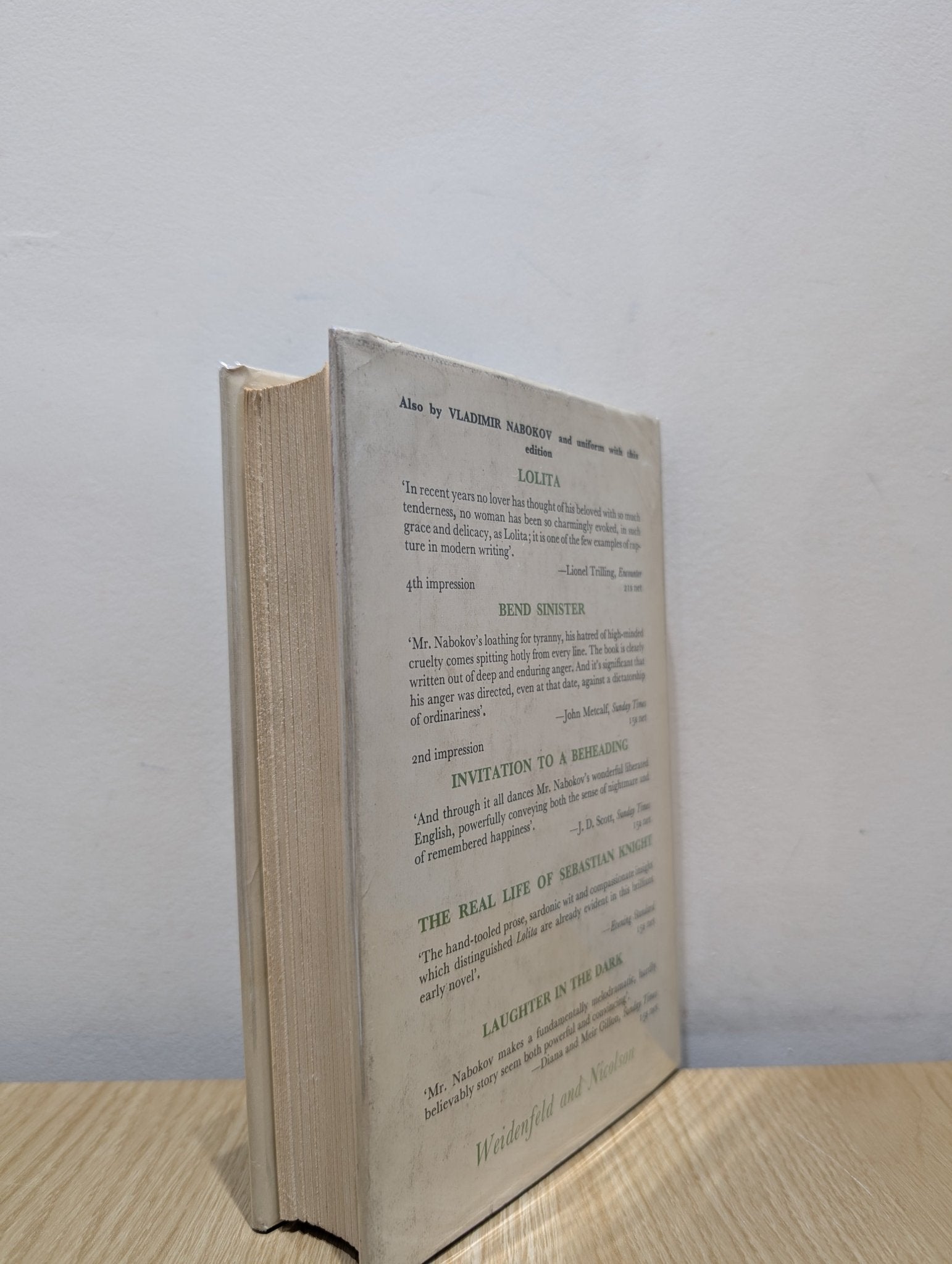 Pale Fire by Vladimir Nabokov (First Edition) - Fialta Books