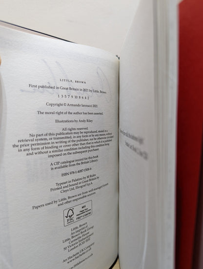 Pandemonium: Some verses on the Current Predicament by Armando Iannucci (Signed First Edition) - Fialta Books