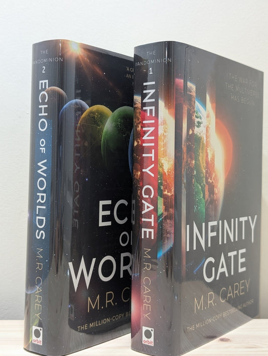 Pandominion: Infinity Gate; Echo of Worlds by M. R. Carey (Signed First Edition) - Fialta Books