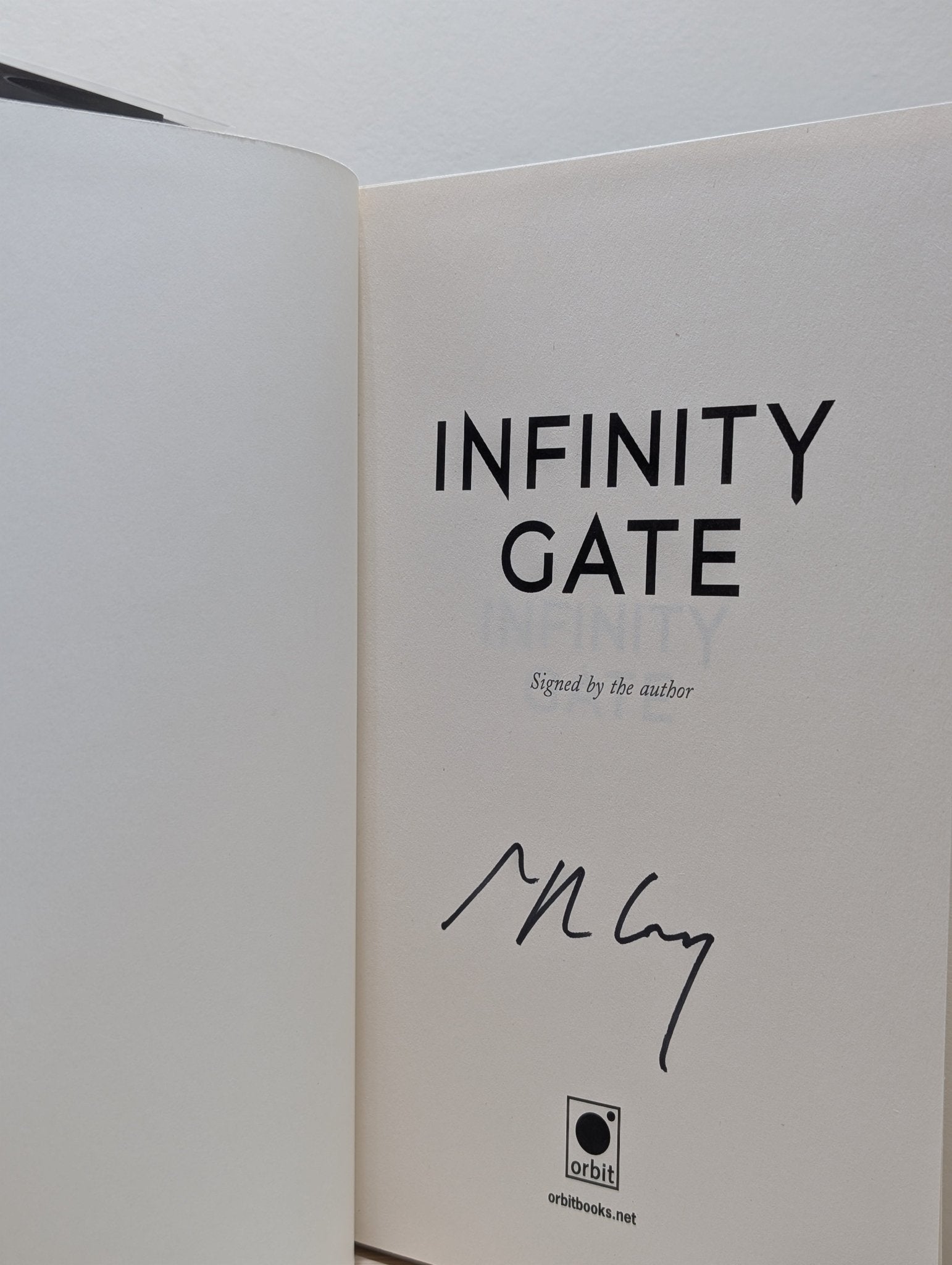 Pandominion: Infinity Gate; Echo of Worlds by M. R. Carey (Signed First Edition) - Fialta Books