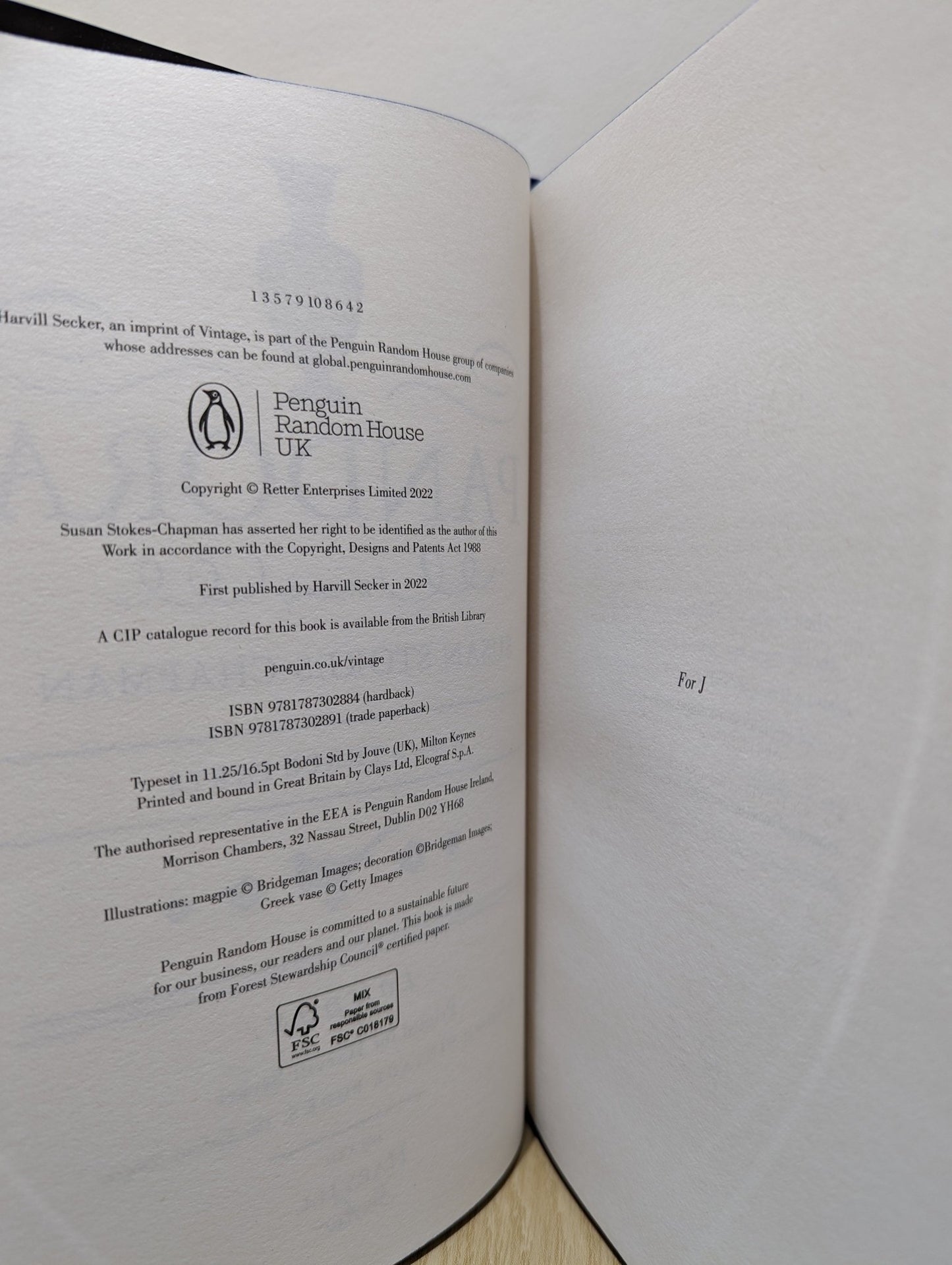 Pandora by Susan Stokes - Chapman (Signed First Edition with sprayed edges) - Fialta Books