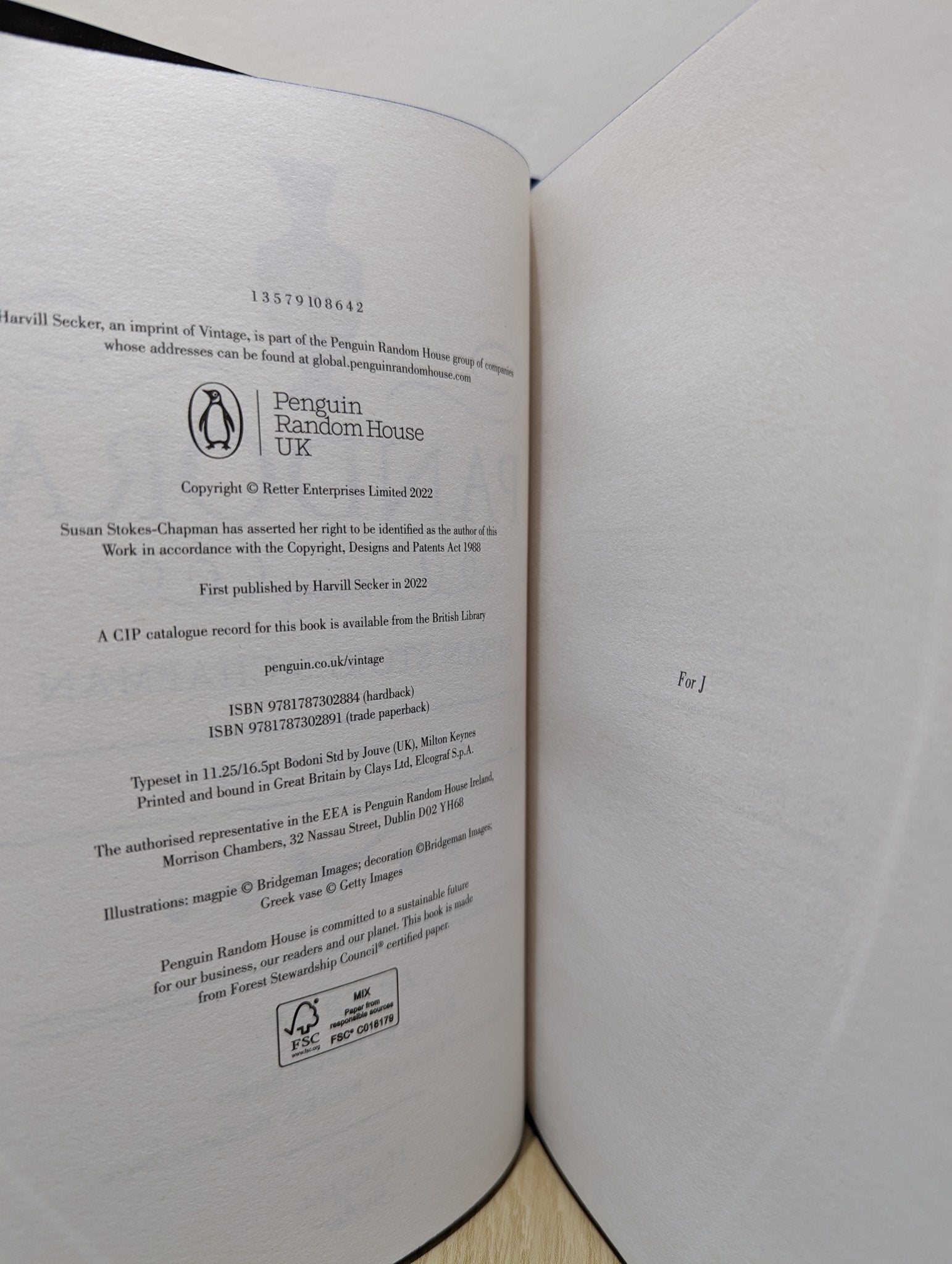 Pandora by Susan Stokes - Chapman (Signed First Edition with sprayed edges) - Fialta Books