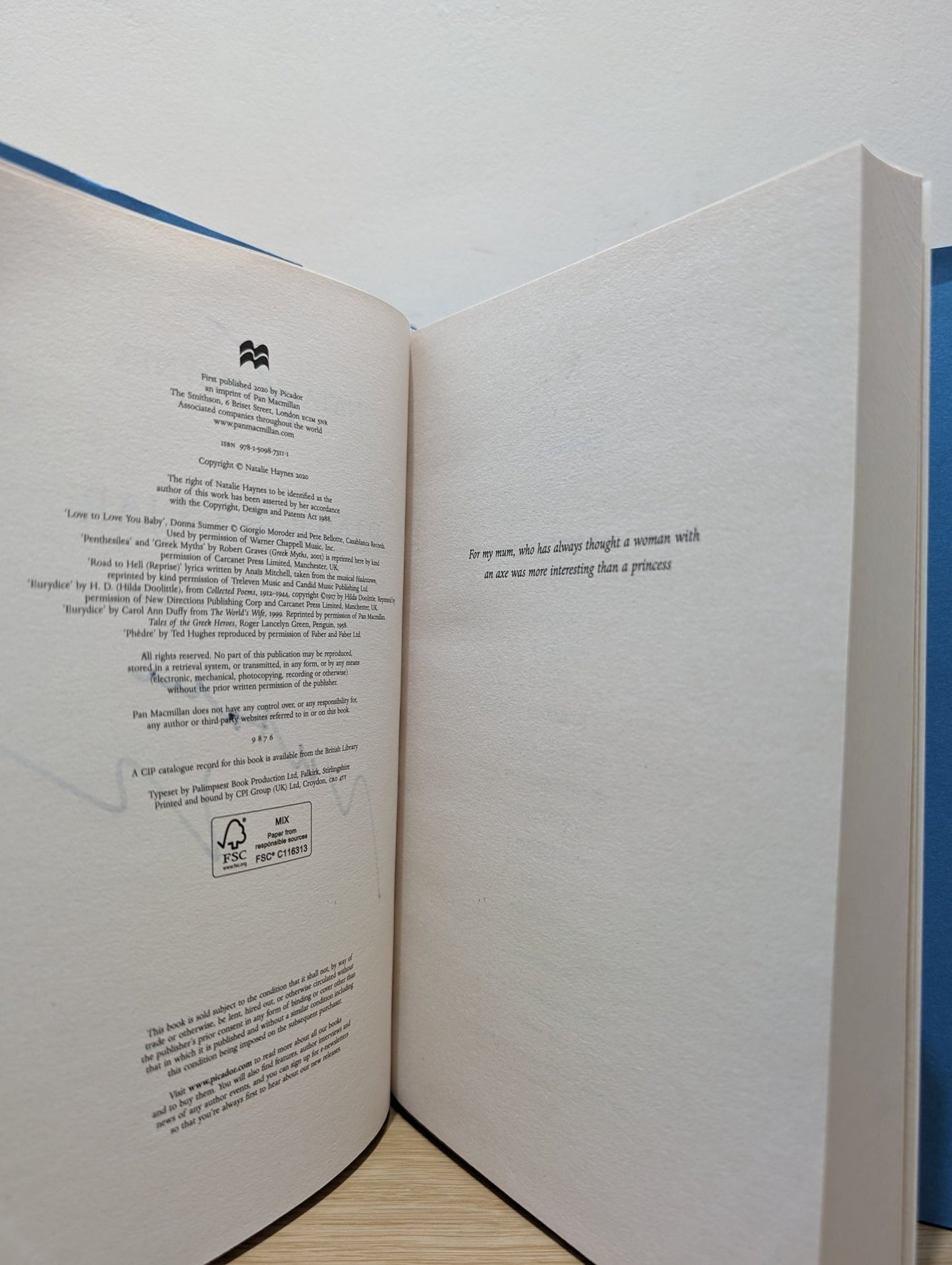 Pandora's Jar: Women in the Greek Myths by Natalie Haynes (Signed) - Fialta Books