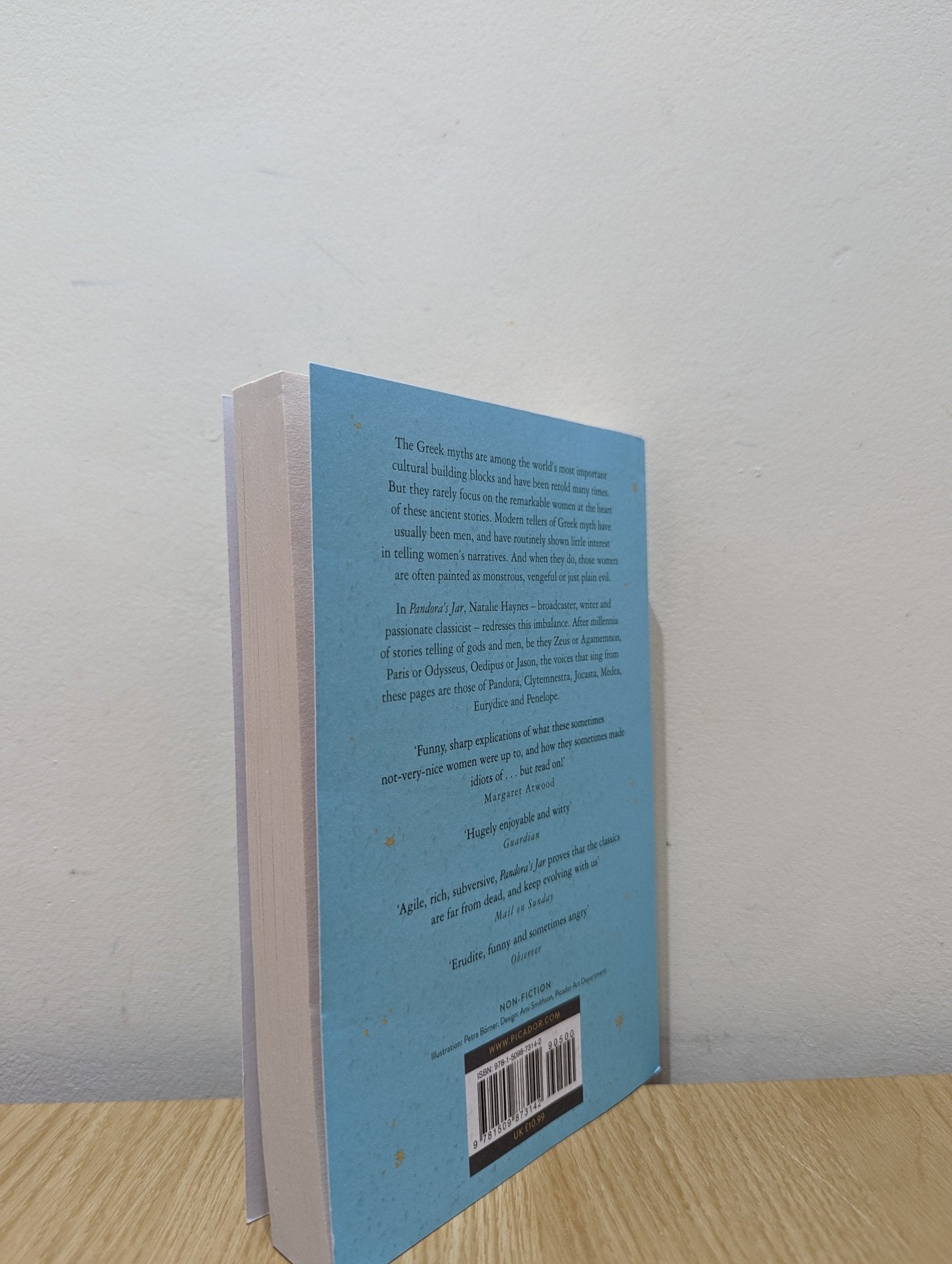 Pandora's Jar: Women in the Greek Myths by Natalie Haynes (Signed Paperback Edition) - Fialta Books