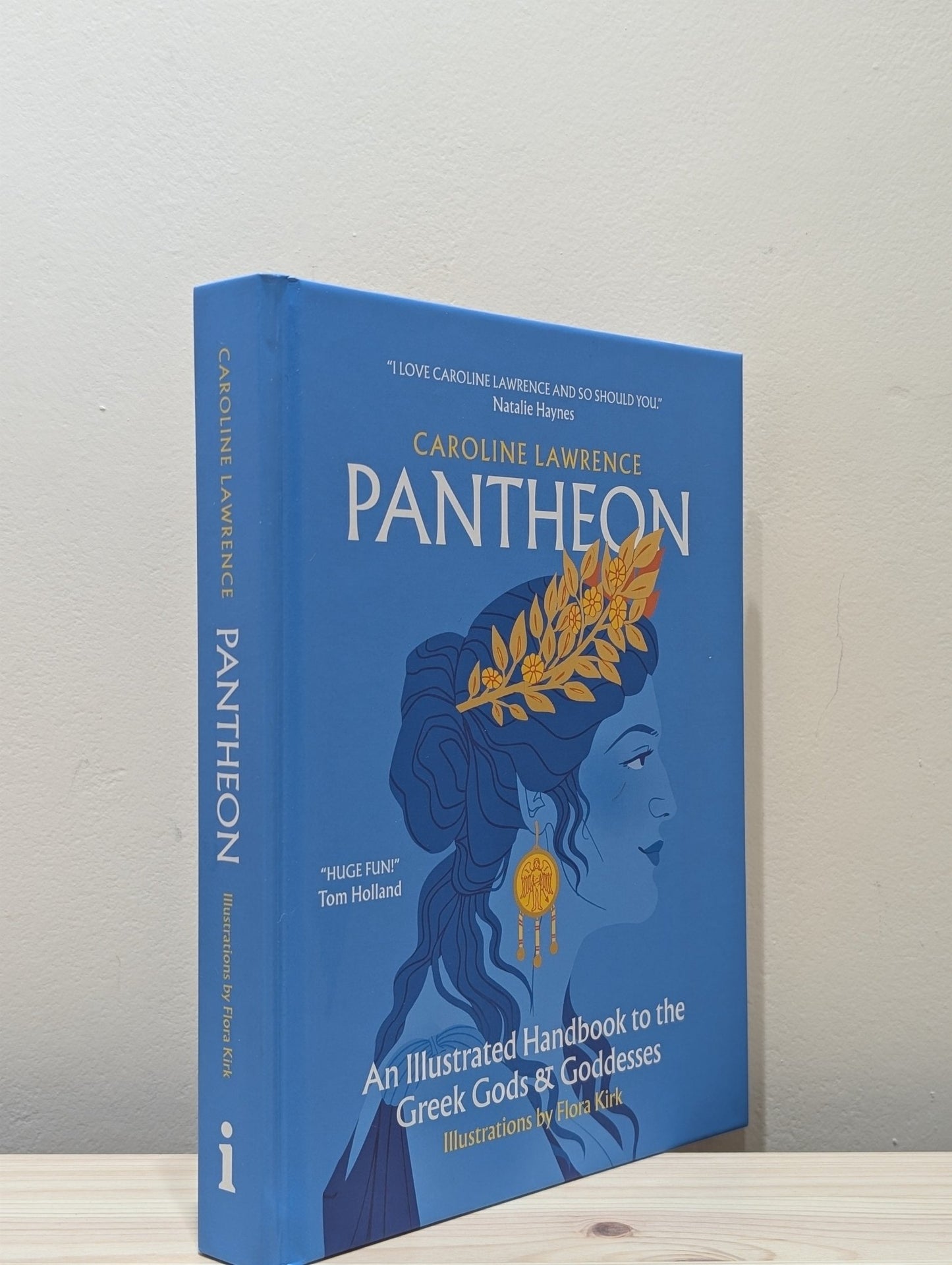 Pantheon: An Illustrated Handbook to the Greek Gods & Goddesses by Caroline Lawrence (Signed First Edition) - Fialta Books