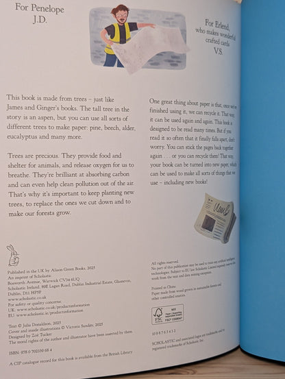 Paper Chase by Julia Donaldson (Double Signed) - Fialta Books