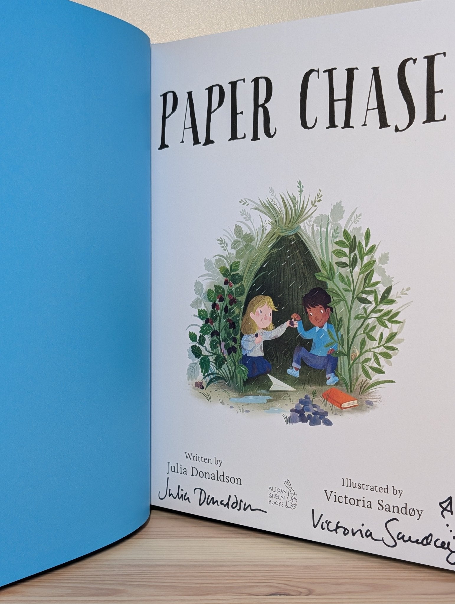 Paper Chase by Julia Donaldson (Double Signed) - Fialta Books