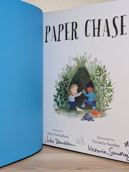 Paper Chase by Julia Donaldson (Double Signed) - Fialta Books