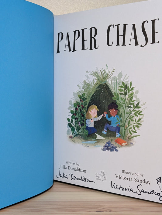 Paper Chase by Julia Donaldson (Double Signed) - Fialta Books
