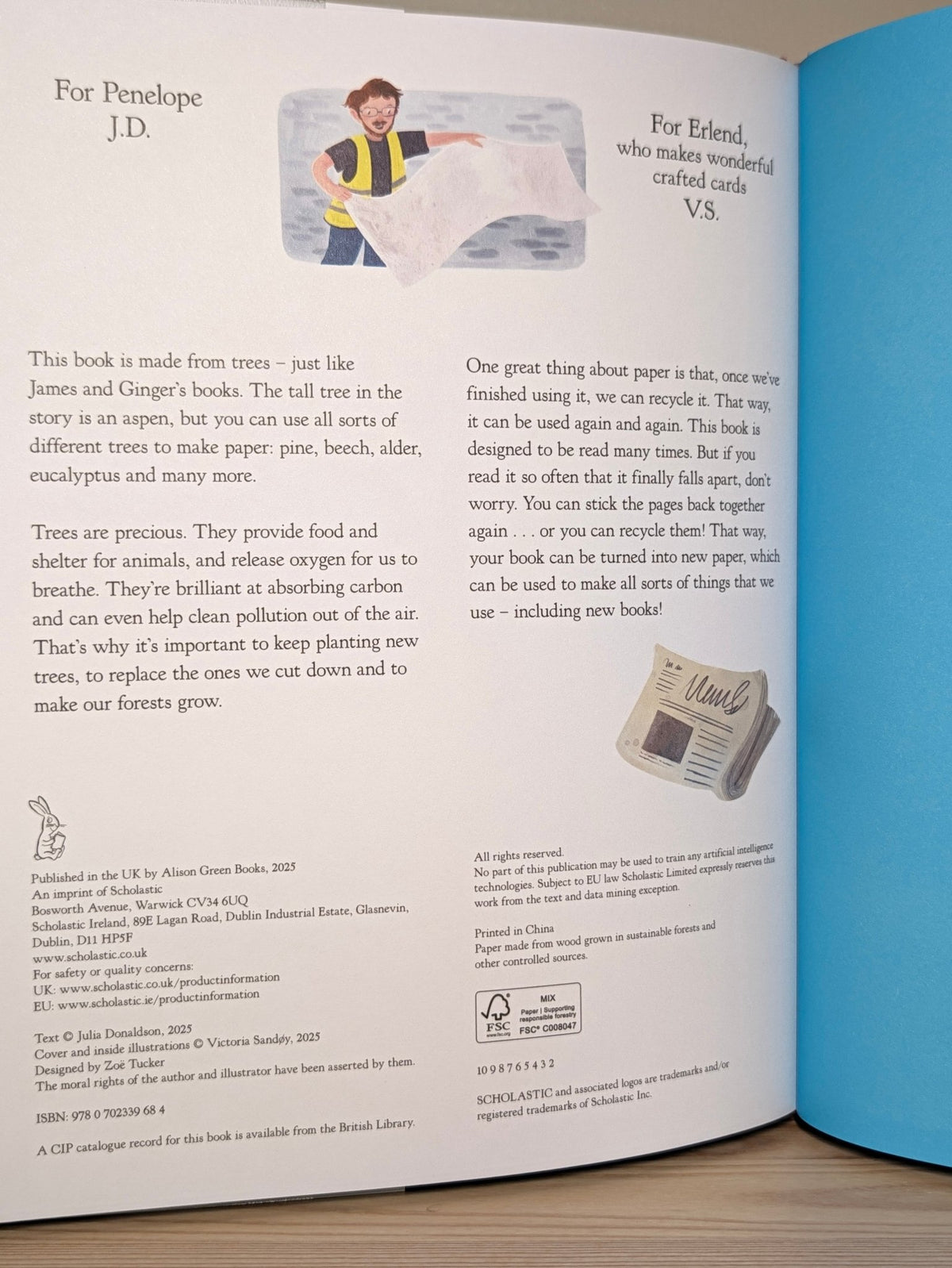 Paper Chase by Julia Donaldson (Signed Edition) - Fialta Books