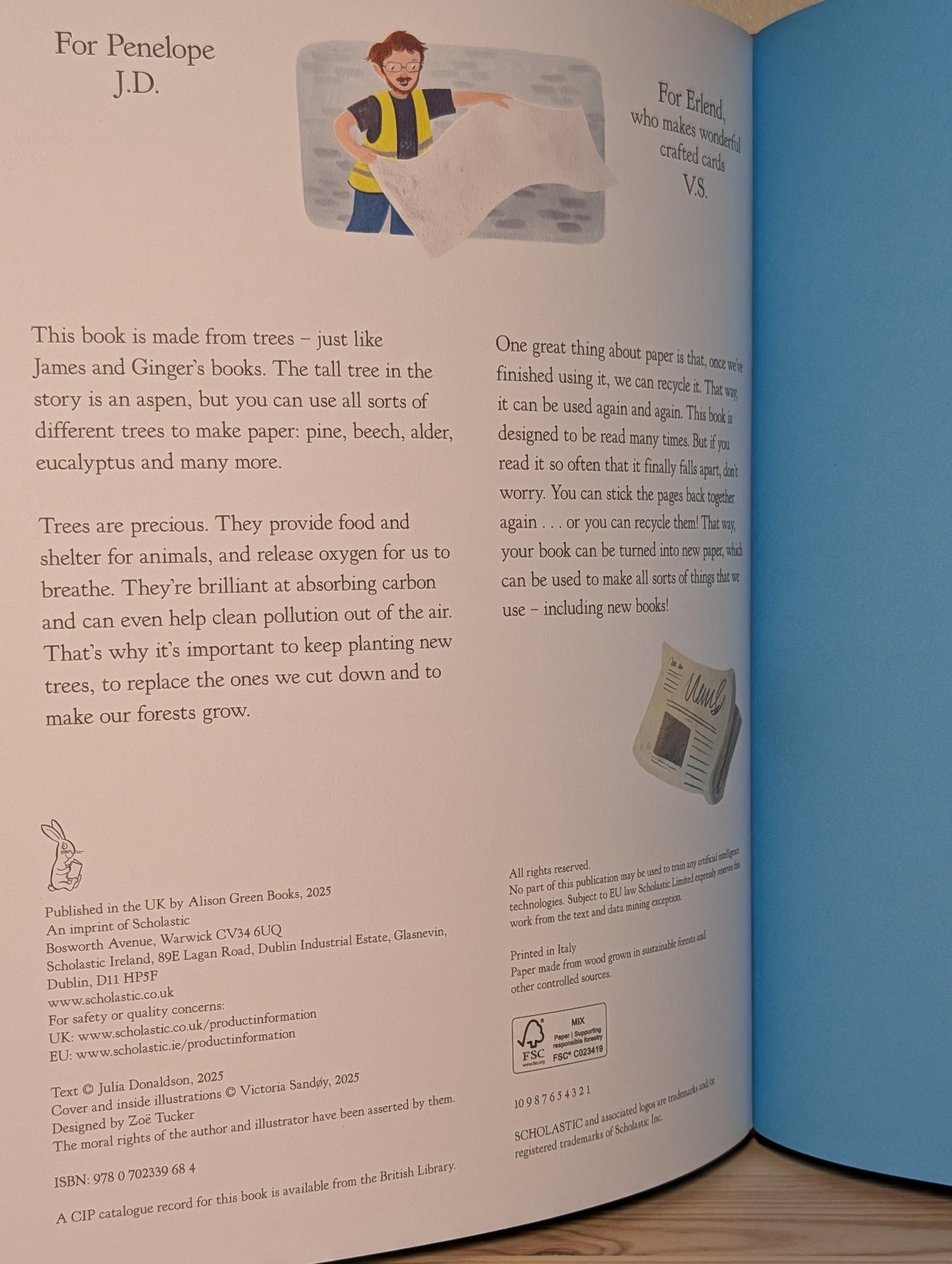 Paper Chase by Julia Donaldson (Signed First Edition) - Fialta Books