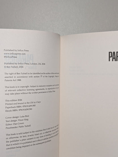 Paradise by Ben Tufnell (First Edition) - Fialta Books