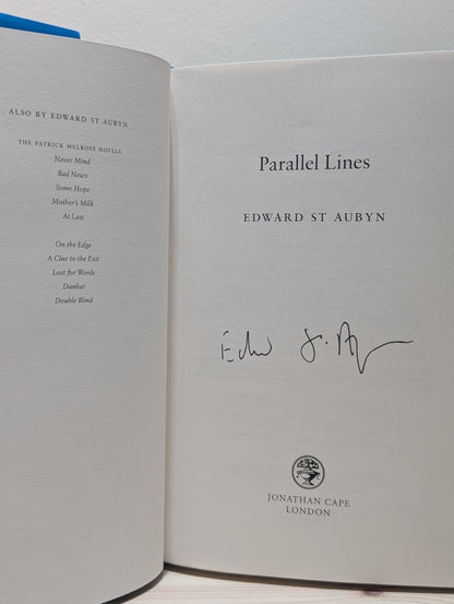 Parallel Lines by Edward St Aubyn (Signed First Edition) - Fialta Books