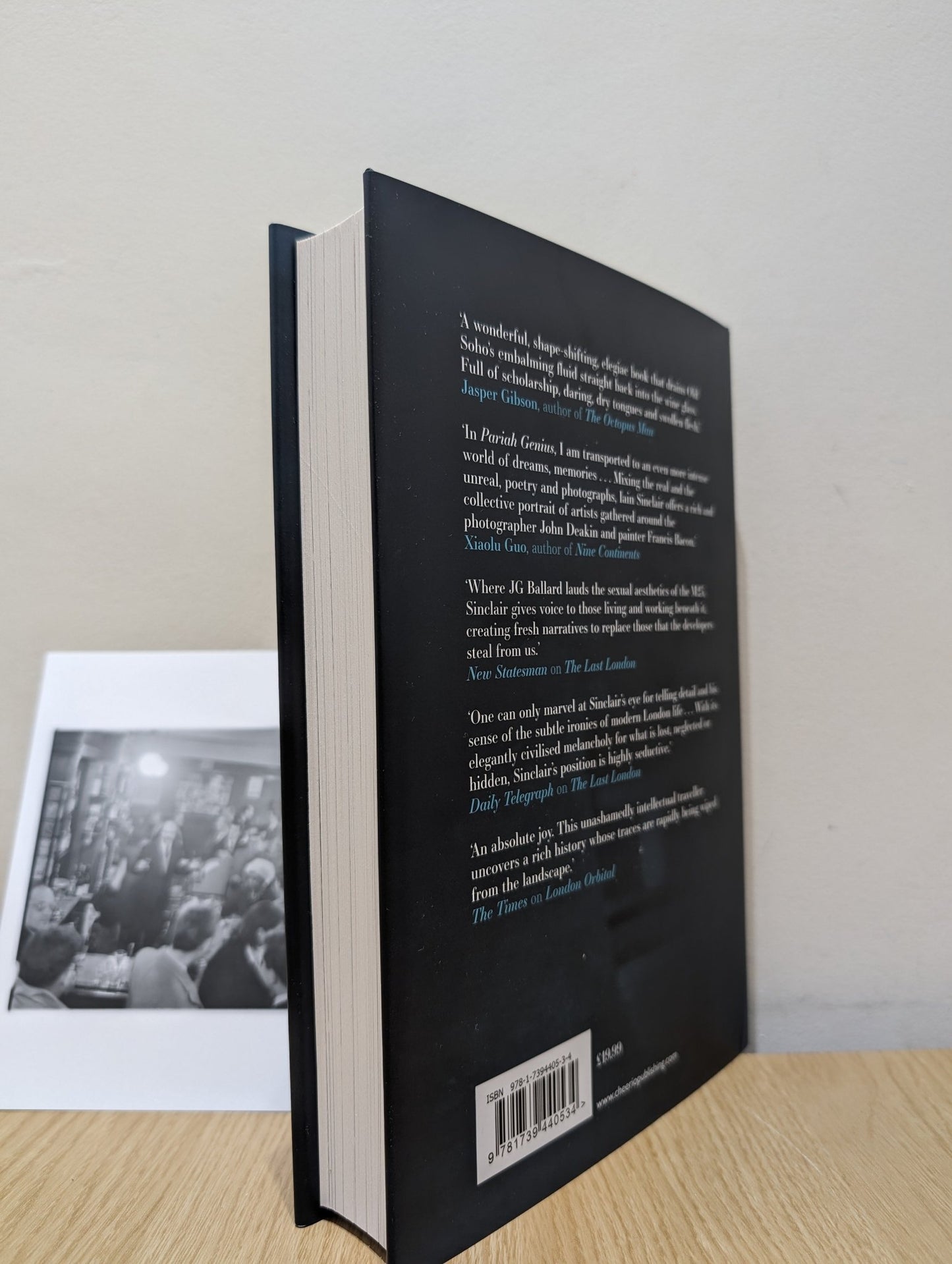 Pariah Genius by Iain Sinclair (Signed First Edition) - Fialta Books