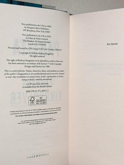 Partita by Barbara Kingsolver (First Edition with sprayed edges) - Fialta Books