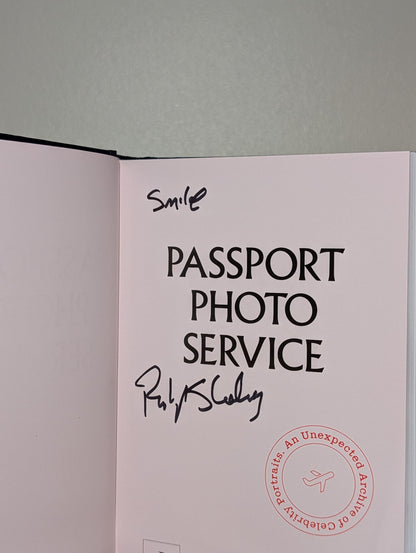 Passport Photo Service by Philip Sharkey (Signed First Edition) - Fialta Books