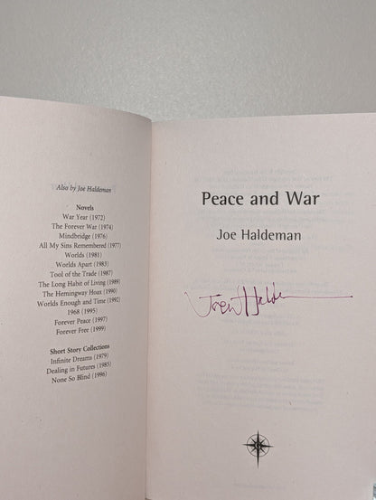 Peace And War Signed Omnibus Edition: Forever War; Forever Peace, Forever Free by Joe Haldeman - Fialta Books