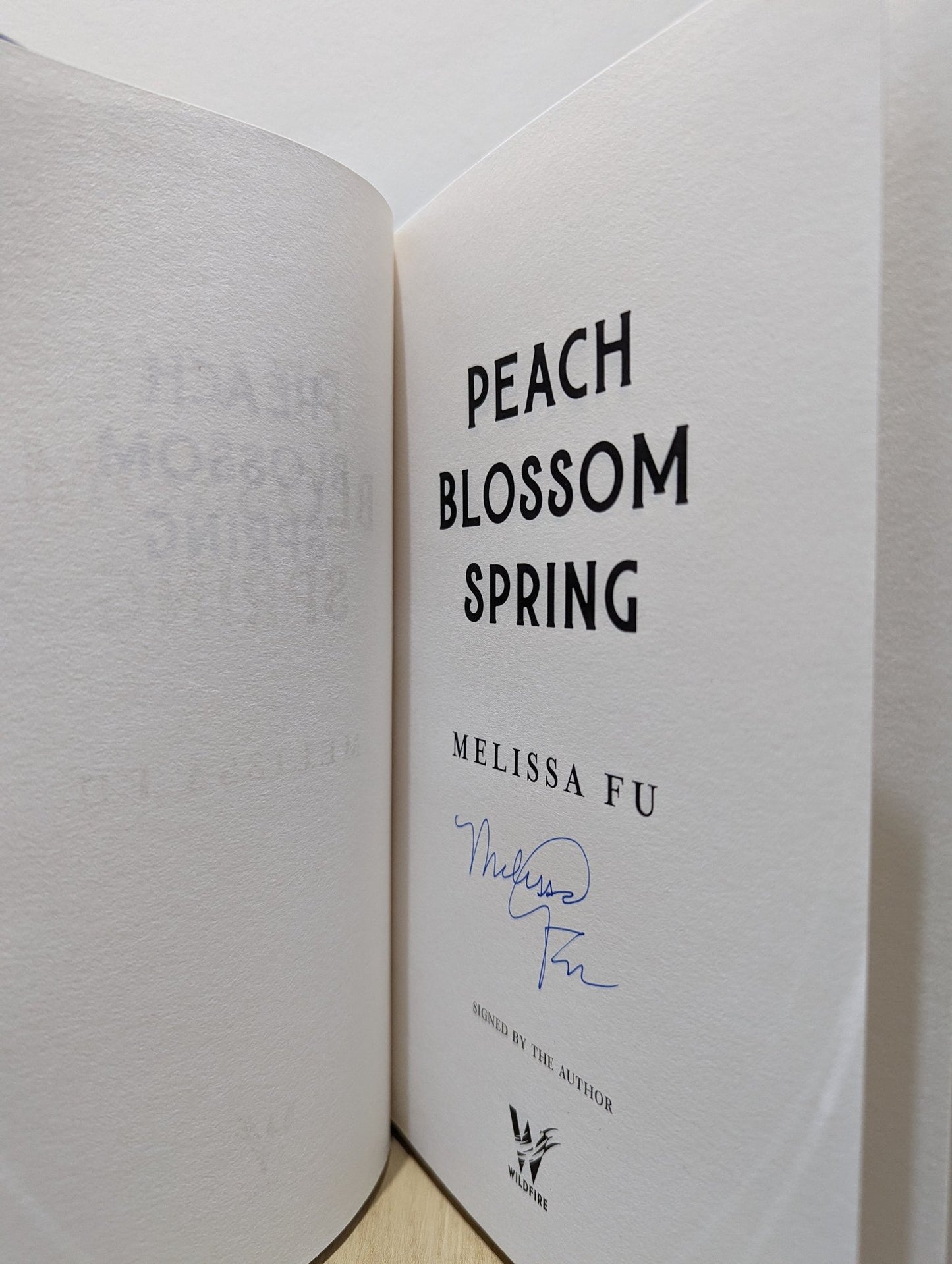 Peach Blossom Spring by Melissa Fu (Signed) - Fialta Books