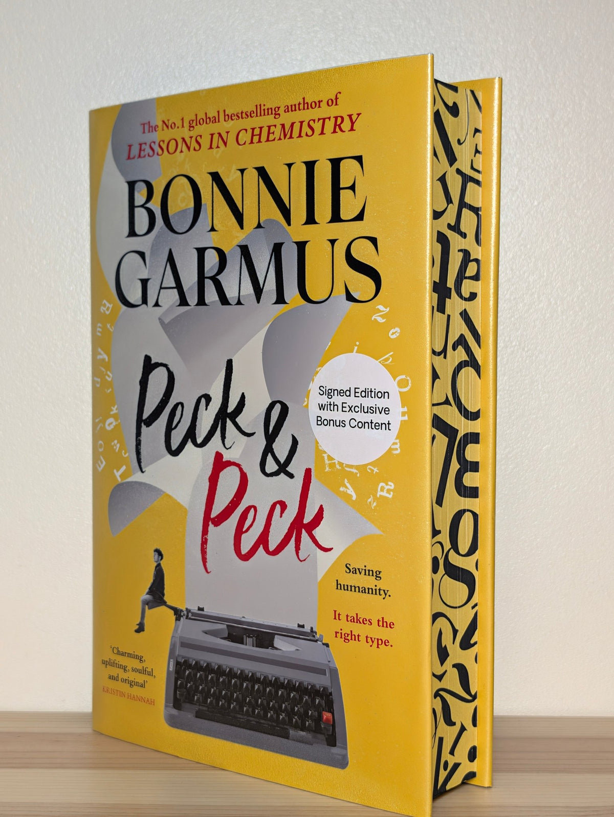 Peck & Peck by Bonnie Garmus (Signed First Edition with sprayed edges) - Fialta Books
