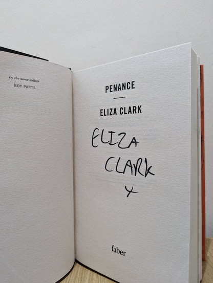 Penance by Eliza Clark (Signed First Edition) - Fialta Books