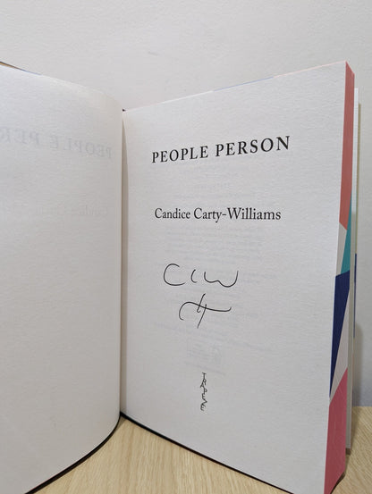 People Person by Candice Carty - Williams (Signed First Edition with sprayed edges) - Fialta Books