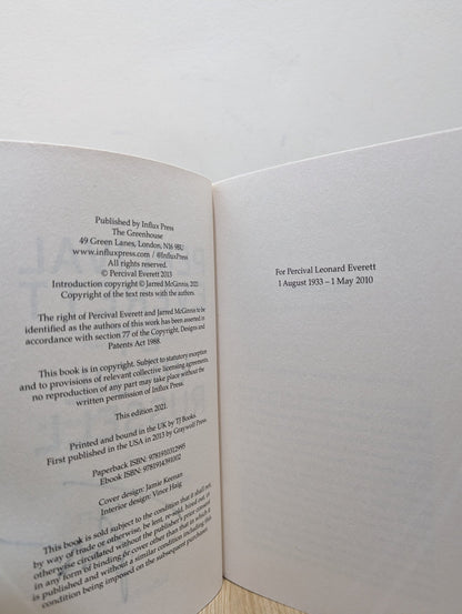 Percival Everett By Virgil Russell by Percival Everett (Signed UK First Edition) - Fialta Books