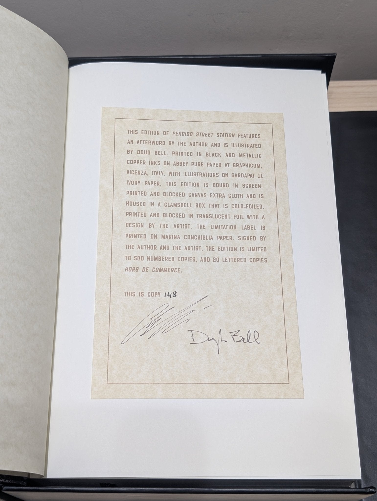 Perdido Street Station by China Mieville (Folio Limited Edition) - Fialta Books