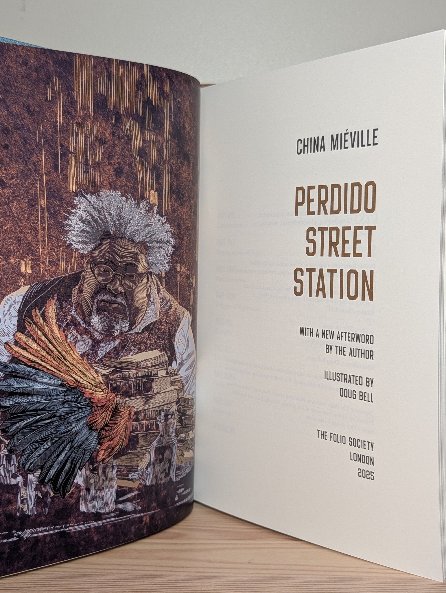 Perdido Street Station by China Mieville (Folio Slipcase Edition) - Fialta Books