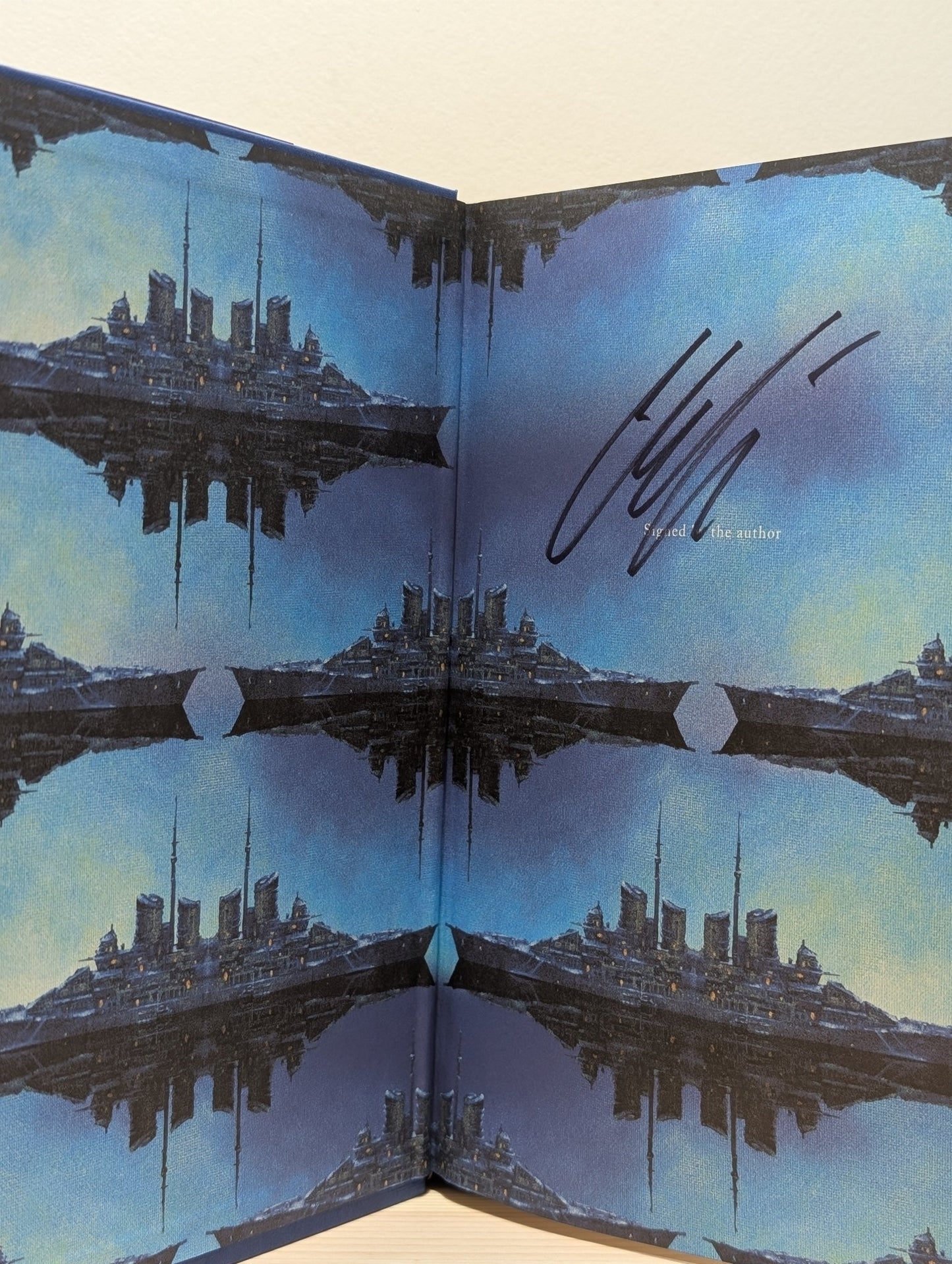 Perdido Street Station; The Scar; Iron Council by China Mieville (Signed with sprayed edges) - Fialta Books