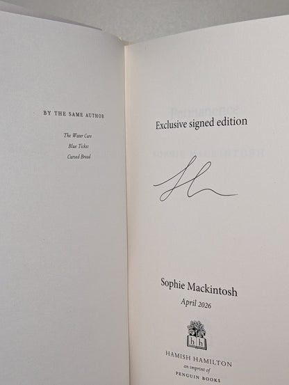 Permanence by Sophie Mackintosh (Signed First Edition) - Fialta Books