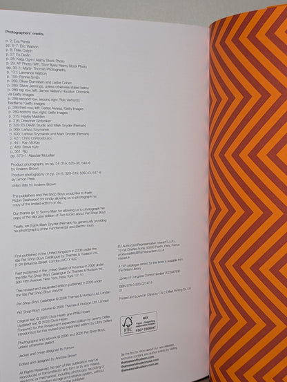 Pet Shop Boys Volume: The complete visual record (Double Signed First Edition) - Fialta Books