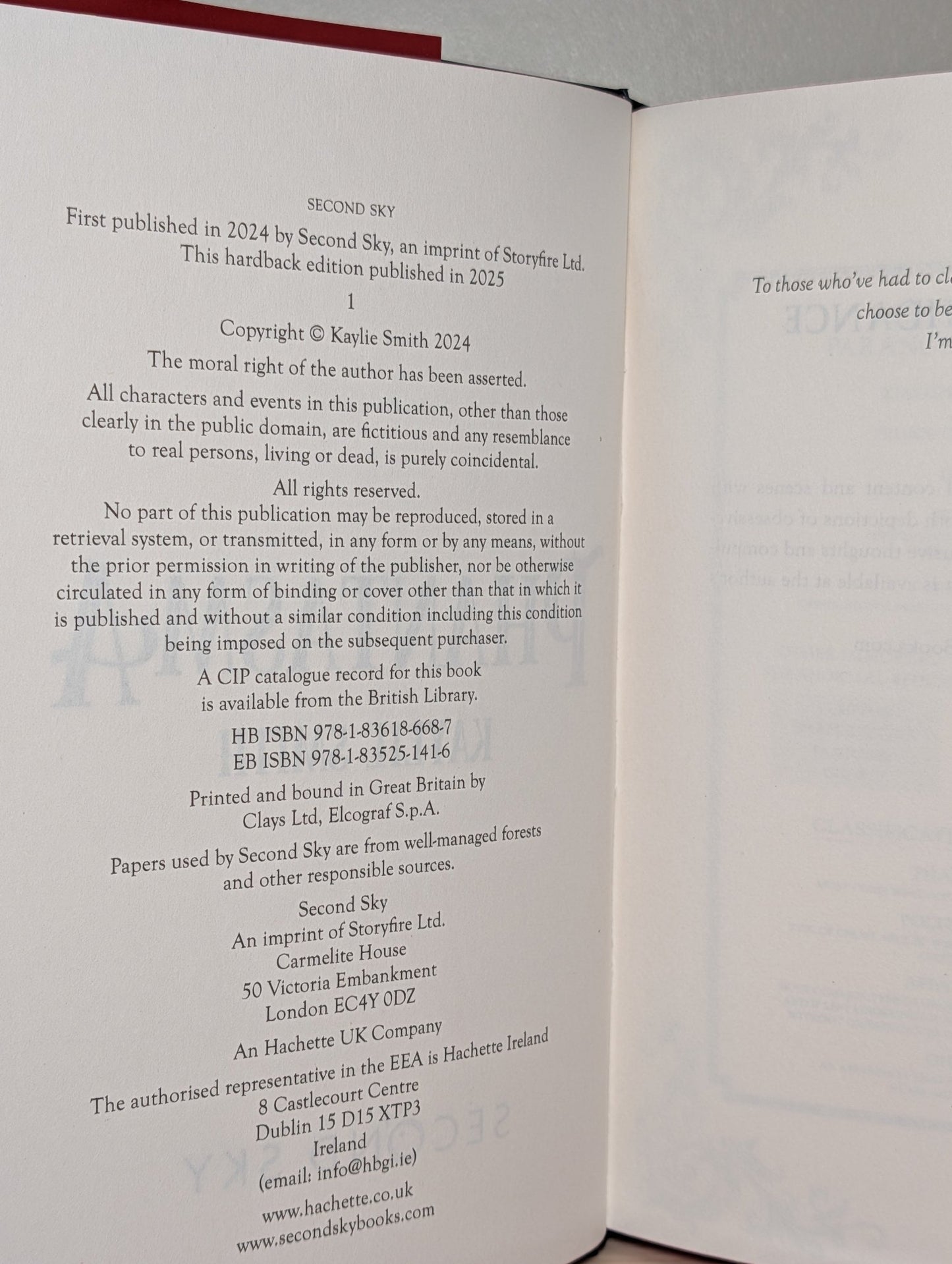 Phantasma by Kaylie Smith (Signed Deluxe Edition with sprayed edges) - Fialta Books