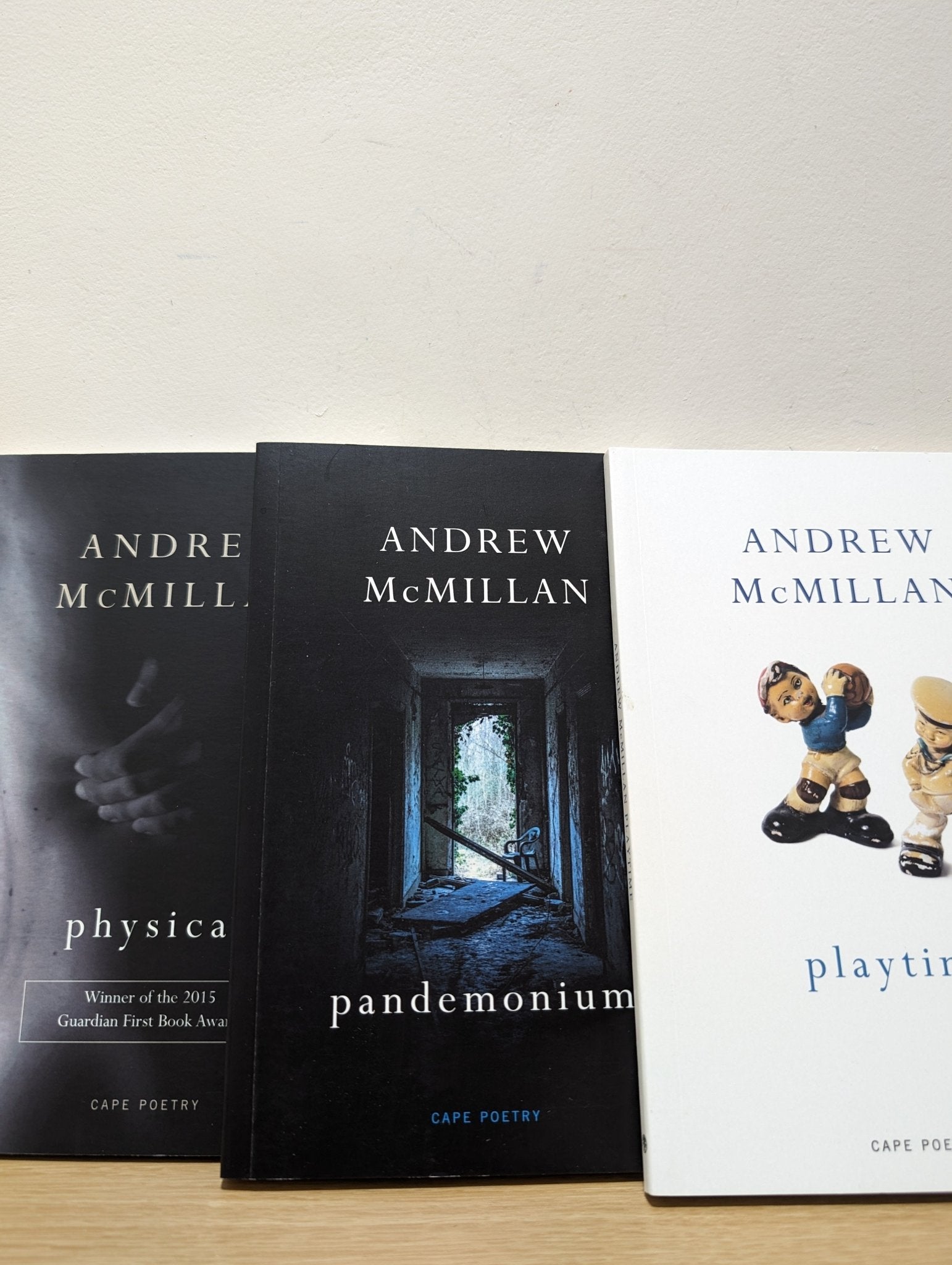 Physical; playtime; pandemonium by Andrew McMillan - Fialta Books