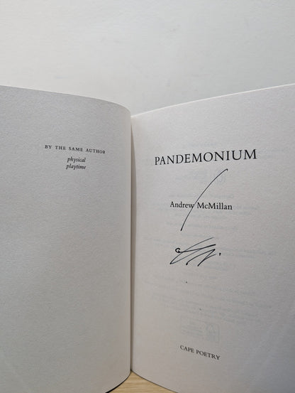 Physical; playtime; pandemonium by Andrew McMillan - Fialta Books