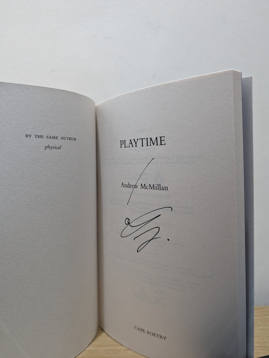 Physical; playtime; pandemonium by Andrew McMillan - Fialta Books