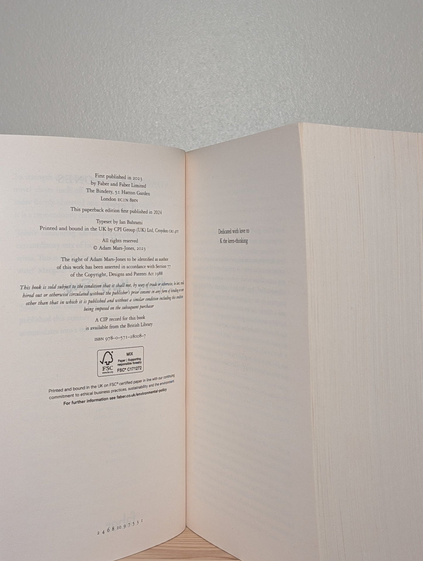 Pilcrow; Cedilla; Caret by Adam Mars - Jones (Signed Set) - Fialta Books