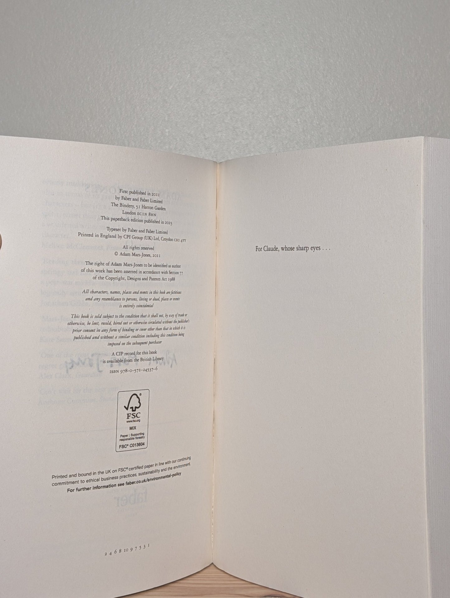 Pilcrow; Cedilla; Caret by Adam Mars - Jones (Signed Set) - Fialta Books
