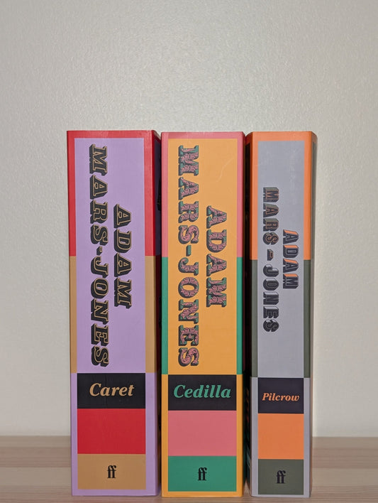 Pilcrow; Cedilla; Caret by Adam Mars - Jones (Signed Set) - Fialta Books