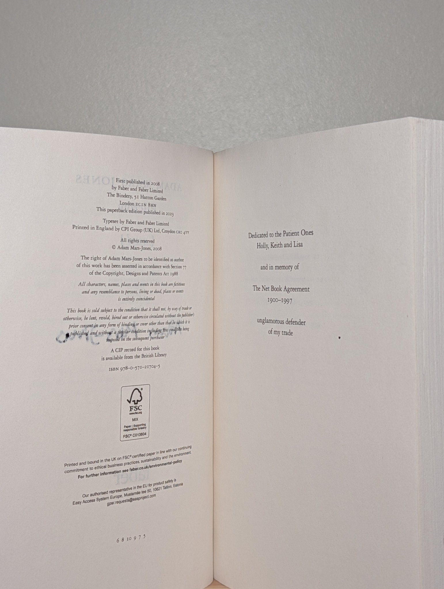 Pilcrow; Cedilla; Caret by Adam Mars - Jones (Signed Set) - Fialta Books