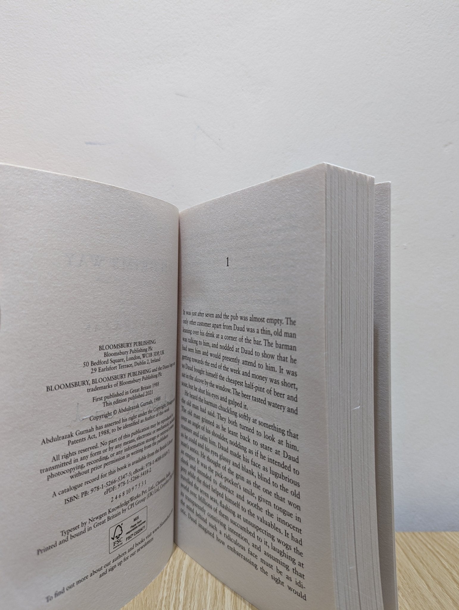 Pilgrims Way by Abdulrazak Gurnah (Signed) - Fialta Books