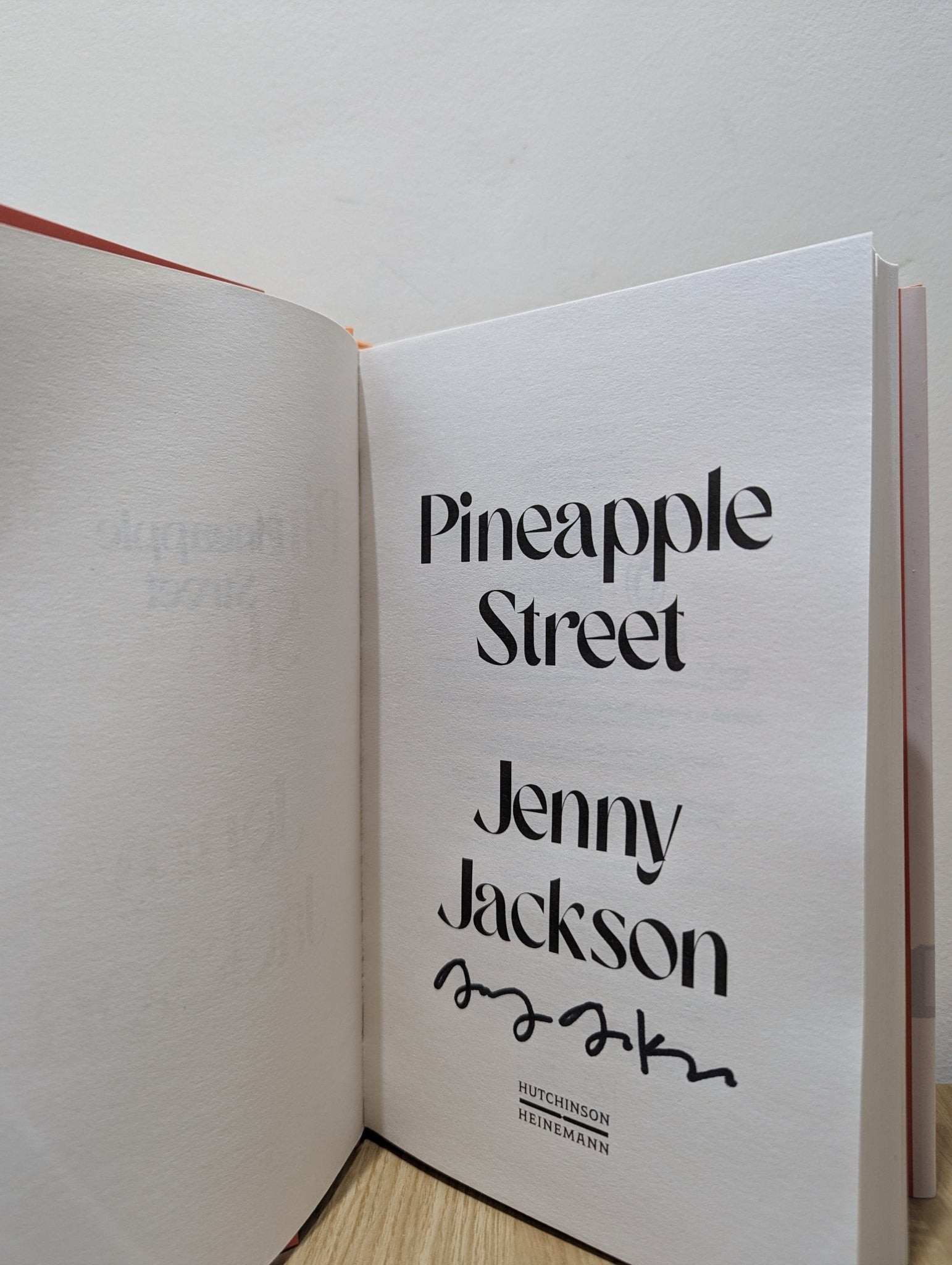 Pineapple Street by Jenny Jackson (Signed First Edition) - Fialta Books