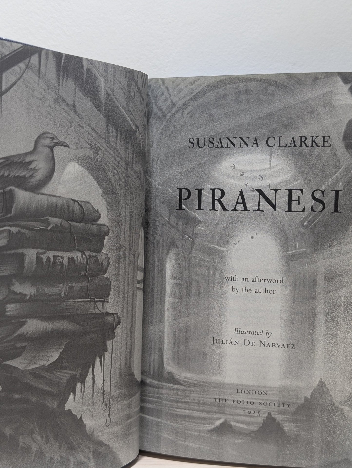 Piranesi by Susanna Clarke (Folio Slipcase Edition) - Fialta Books