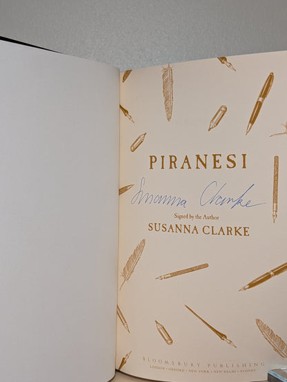Piranesi by Susanna Clarke (Signed First Edition with extra chapter) - Fialta Books