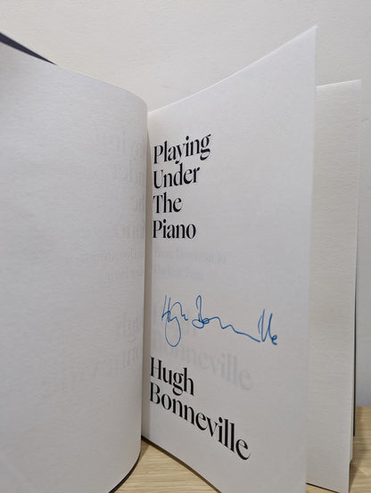 Playing Under the Piano by Hugh Bonneville (Signed First Edition) - Fialta Books