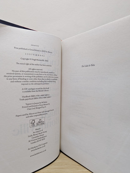 Playing Under the Piano by Hugh Bonneville (Signed First Edition) - Fialta Books